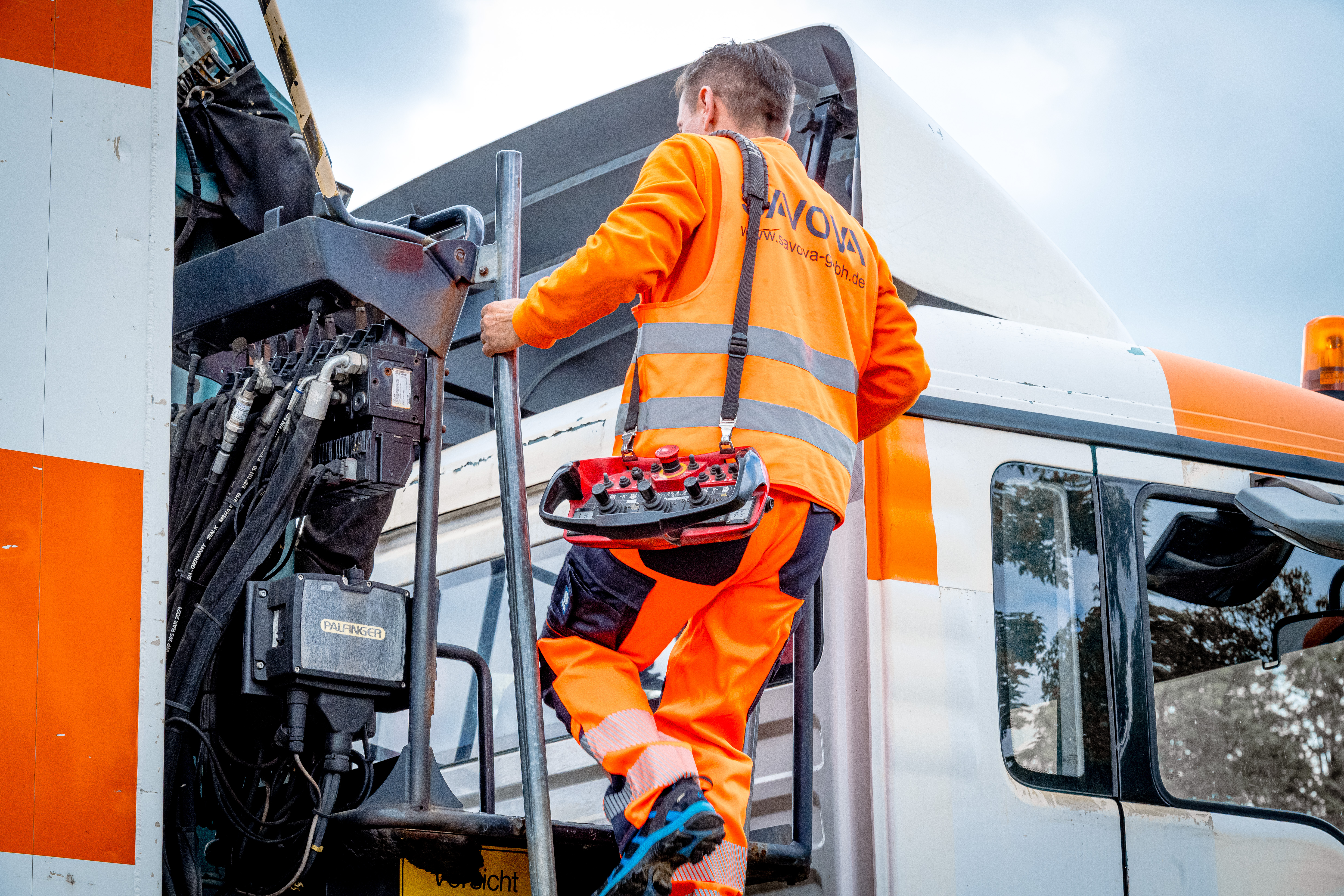 Abfall Entleerung 14
